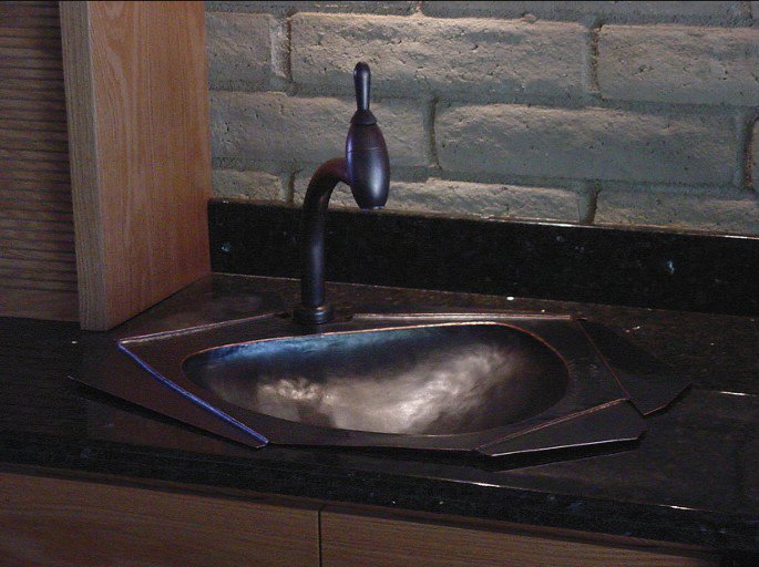 Black Oxide Copper--Bar Sink